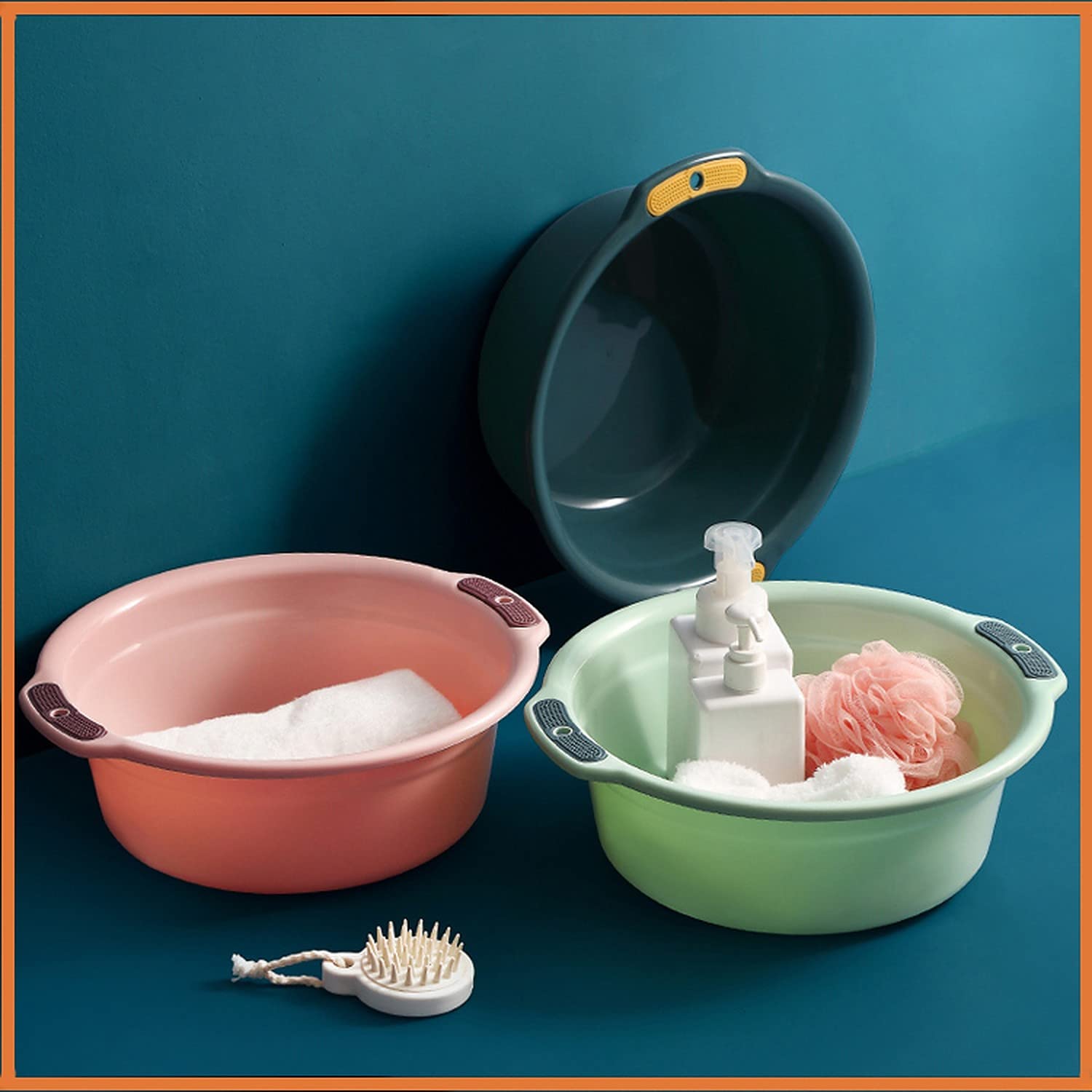 Wolpin Set of 3 Pcs Unbreakable Plastic Bath Tub/Washing Tub Multipurpose (B0B37R5WVQ) Amazon Price History, Amazon Price Tracker
