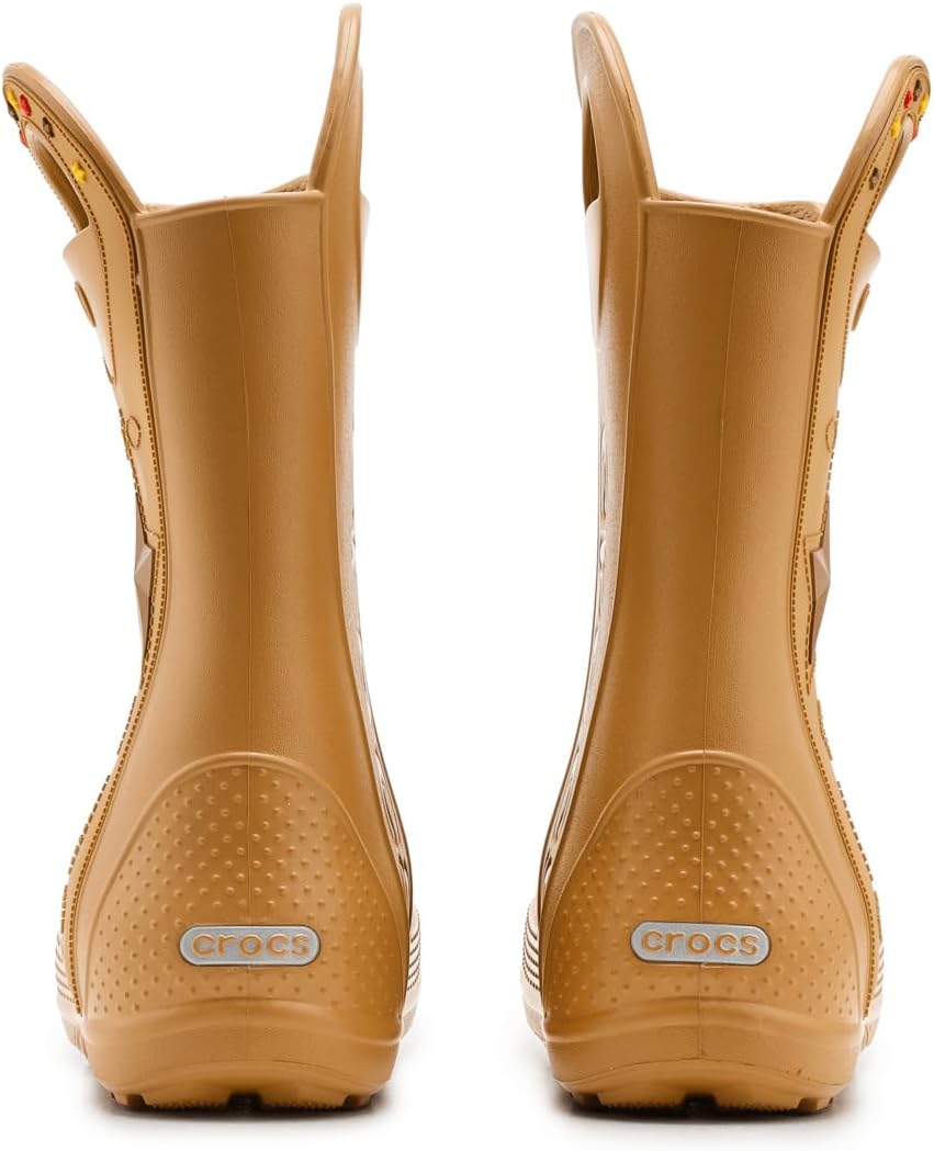 Crocs Kids' Handle It Rain Boots | Waterproof Slip On Shoes | Kids' Rain Boots