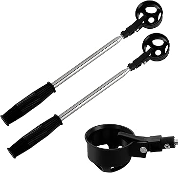 Review Jucoan 2 Pack Golf Ball Retriever Telescopic, 6.5 Feet Extendable Golf Ball Picker, Stainless Steel Shaft with Automatic Locking Scoop for Water, Golf Ball Grabber Tool Golf Gift for Men Review Jucoan 2 Pack Golf Ball Retriever Telescopic, 6.5 Feet Extendable Golf Ball Picker, Stainless Steel Shaft with Automatic Locking Scoop for Water, Golf Ball Grabber Tool Golf Gift for Men