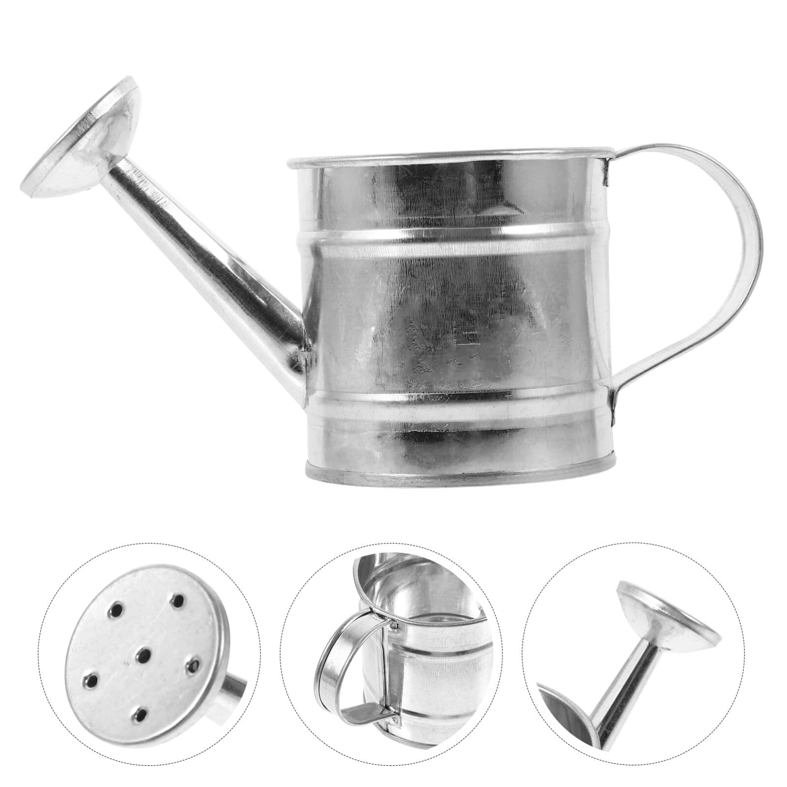 INOOMP 5pezzi Annaffiatoio in Miniatura in Ferro Portatile Annaffiatoi Per Case in Miniatura Decorazioni Per Micro Orti Accessori Per Case in Piccoli Vasi Per Annaffiare