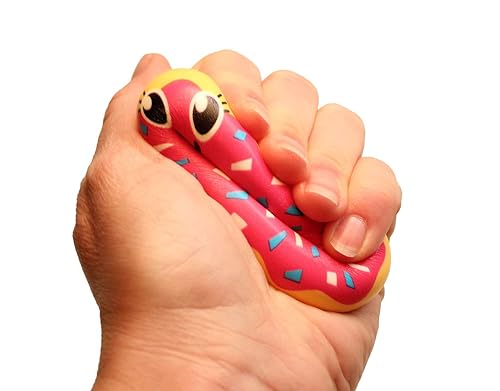 Miniatura 4 de Juego de 6 lindos dulces bocadillos de comida Squishy personajes de espuma de tiro lento, helado, dona, magdalena, pastel y sándwich de helado