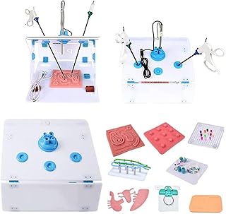 CSTAL Laparoscopic Trainer Box Simulator, 10 Training Modules Medical Teaching Aids, Surgeon Professional Laparoscopic Sur...
