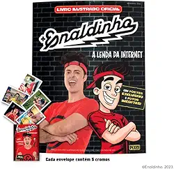 KIT ÁLBUM DO ENALDINHO + 50 FIGURINHAS: A LENDA DA INTERNET