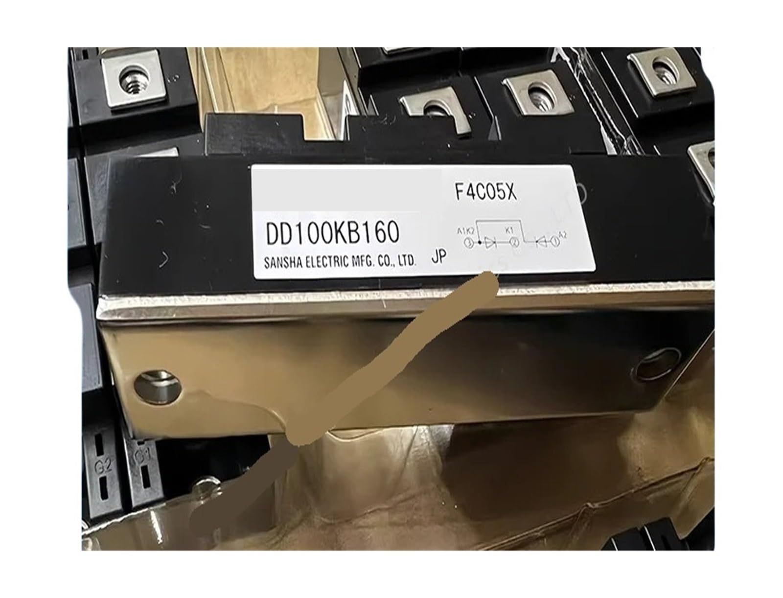 IRPWKJMK 1PCS DD100KB160 DD100KB 100KB160 Thyristor rectifier module