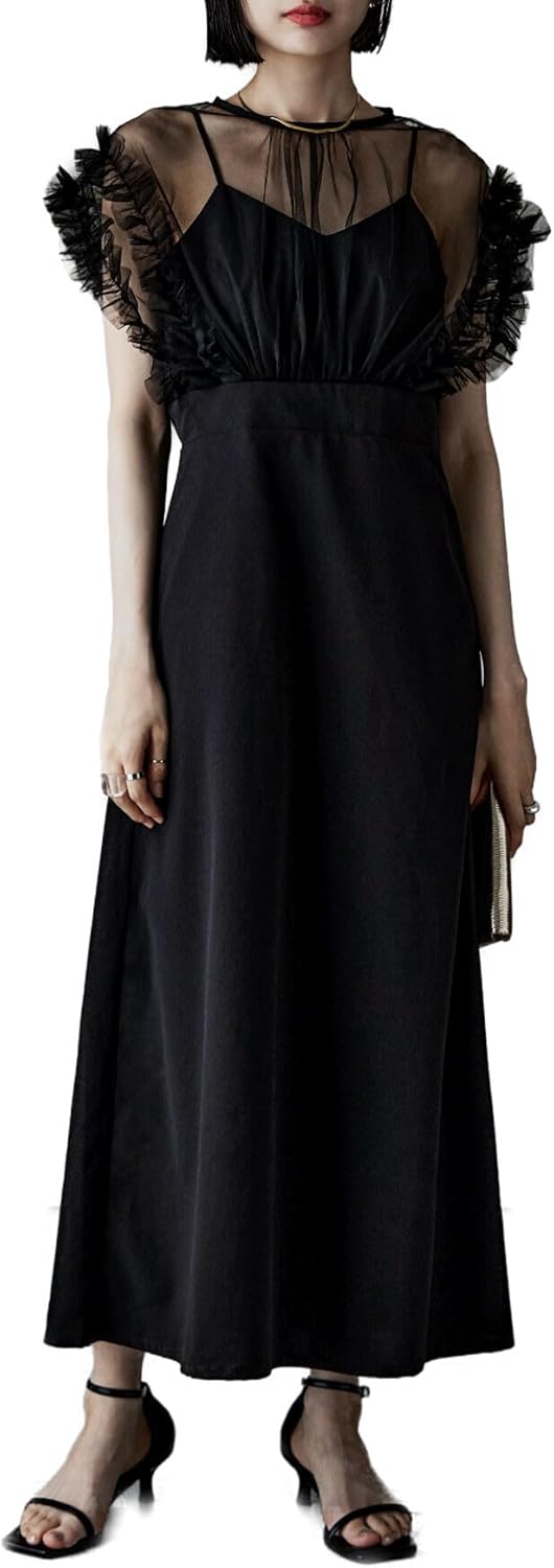 ANDRESD 2wayボリュームソフトチュールドレス 【エトユニヴェール】 2