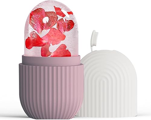 Miniatura 9 de XHJRI Rodillo de Hielo Facial Masajeador, Rodillo de Cubitos de Hielo para Cara, Ojos y Cuello Acondicionamiento Natural y Cuidado de la Piel,
