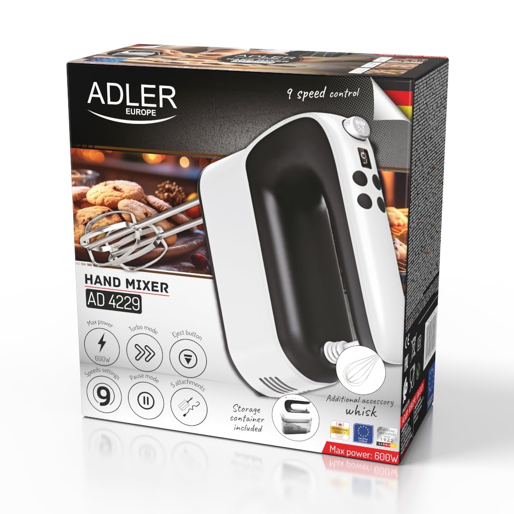 ADLER EUROPE 4229 Mikser z LCD