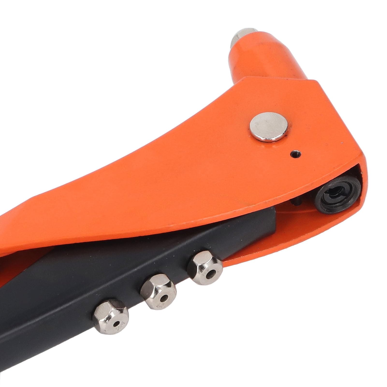 Ręczny Pistolet do Nitowania 2,4 Mm 3,2 Mm 4 Mm 4,8 Mm 4 Wymienne Głowice Ergonomiczna, Oszczędzająca pracę Nitownica Ręczna do Motoryzacji, Kolei, Mebli, Instrumentów