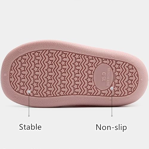 Miniatura 4 de Botas de lluvia para bebés, botas de lluvia cortas para niños pequeños, fáciles de poner, ligeras e impermeables