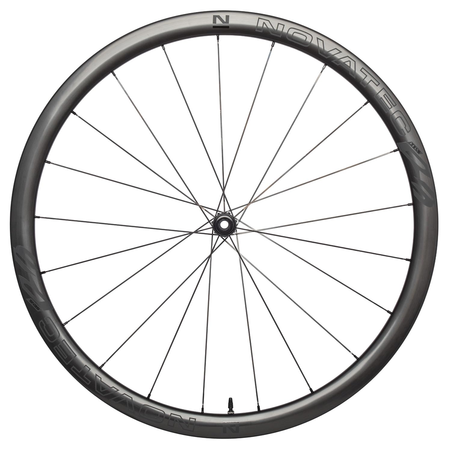 Novatec Jeu de Roues en Carbone pour vélo de Route, 35 mm et 1,275 g, sans tubeless, R3 Disc CL-Pro, Shimano HG