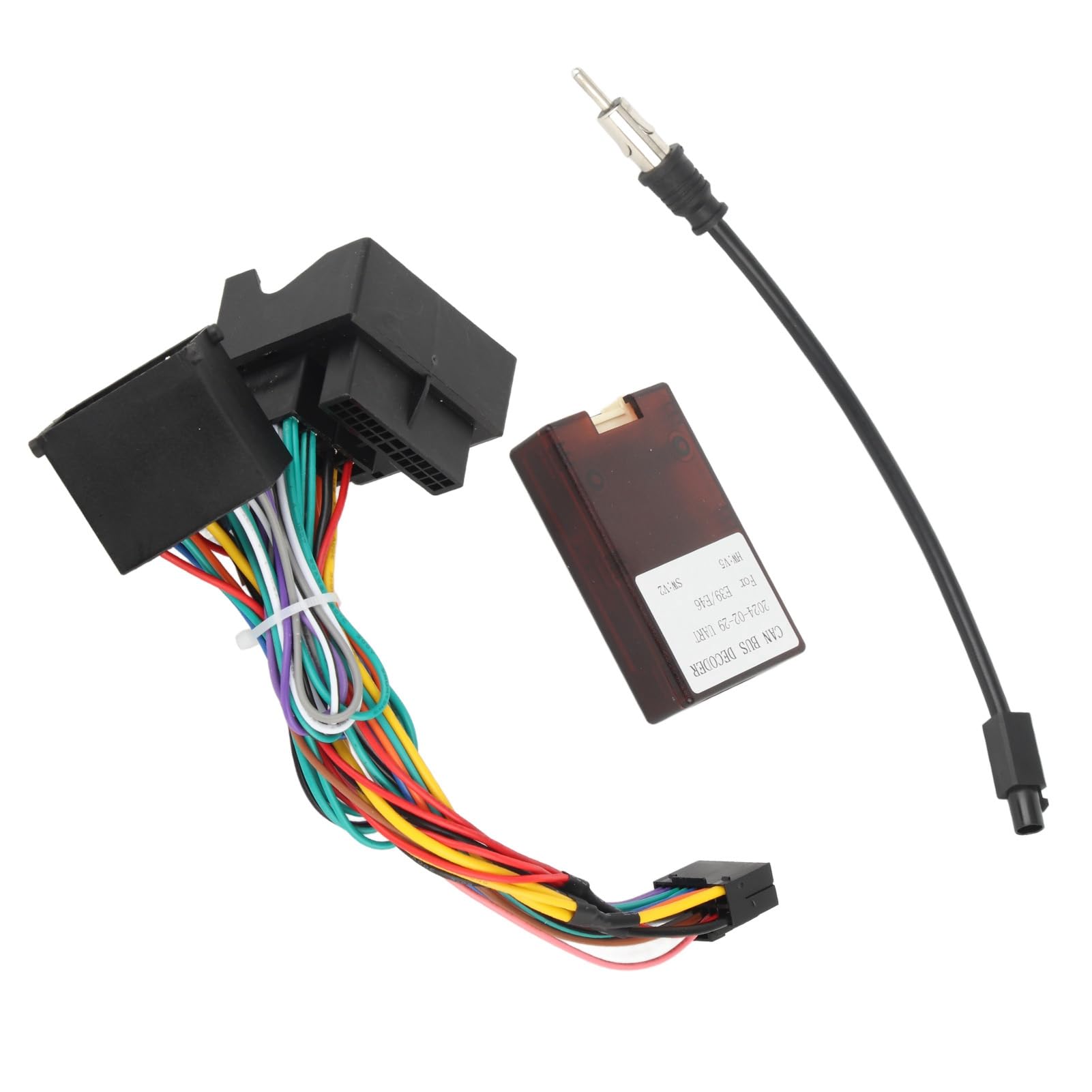 Adattatore Audio Auto, Canbus Plug and Play con ABS Gomma Cablaggio per Installazione Rapida per Appassionati Fai da Te e Autofficina