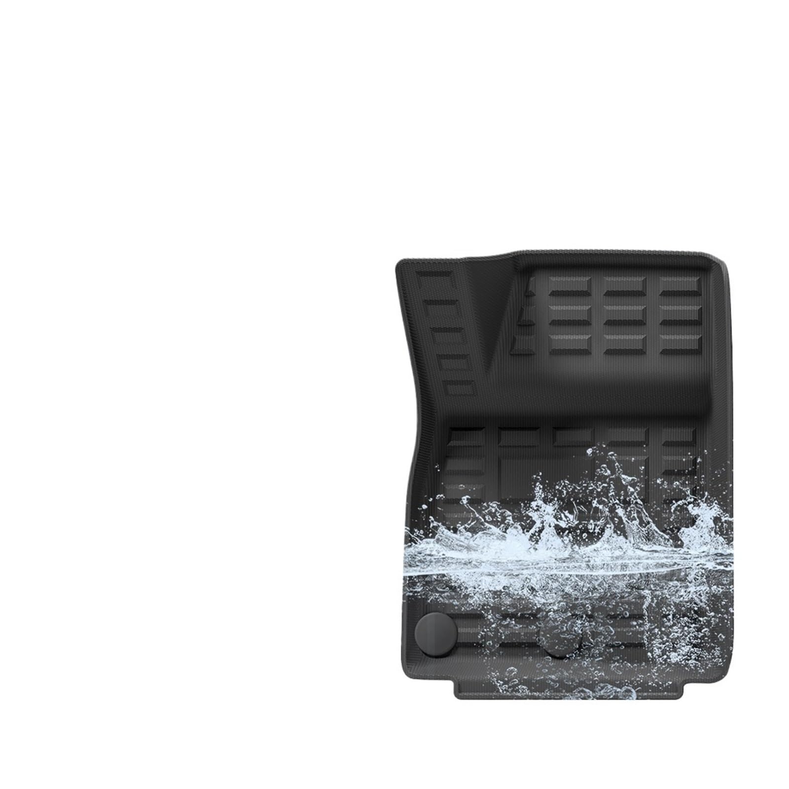 Car Mat Compatible with JETOUR Traveler T2 2023 3D TPE Car Floor Mat Waterproof Easy Clean Car Carpet — view 6