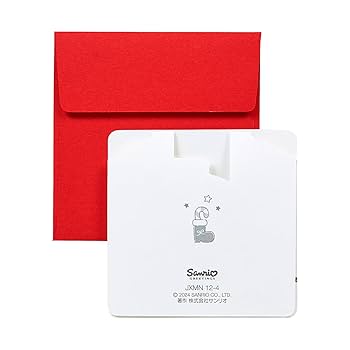 Amazon.co.jp: サンリオ(SANRIO) クリスマスカード ミニカード