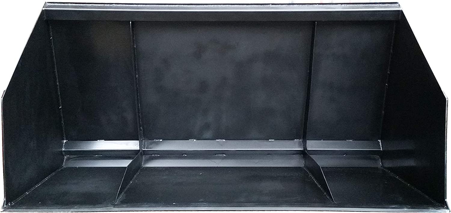 SRM-Design Schüttgutschaufel 180cm Schwarz Kunststoff Flachschaufel Kohlenstoffstahl