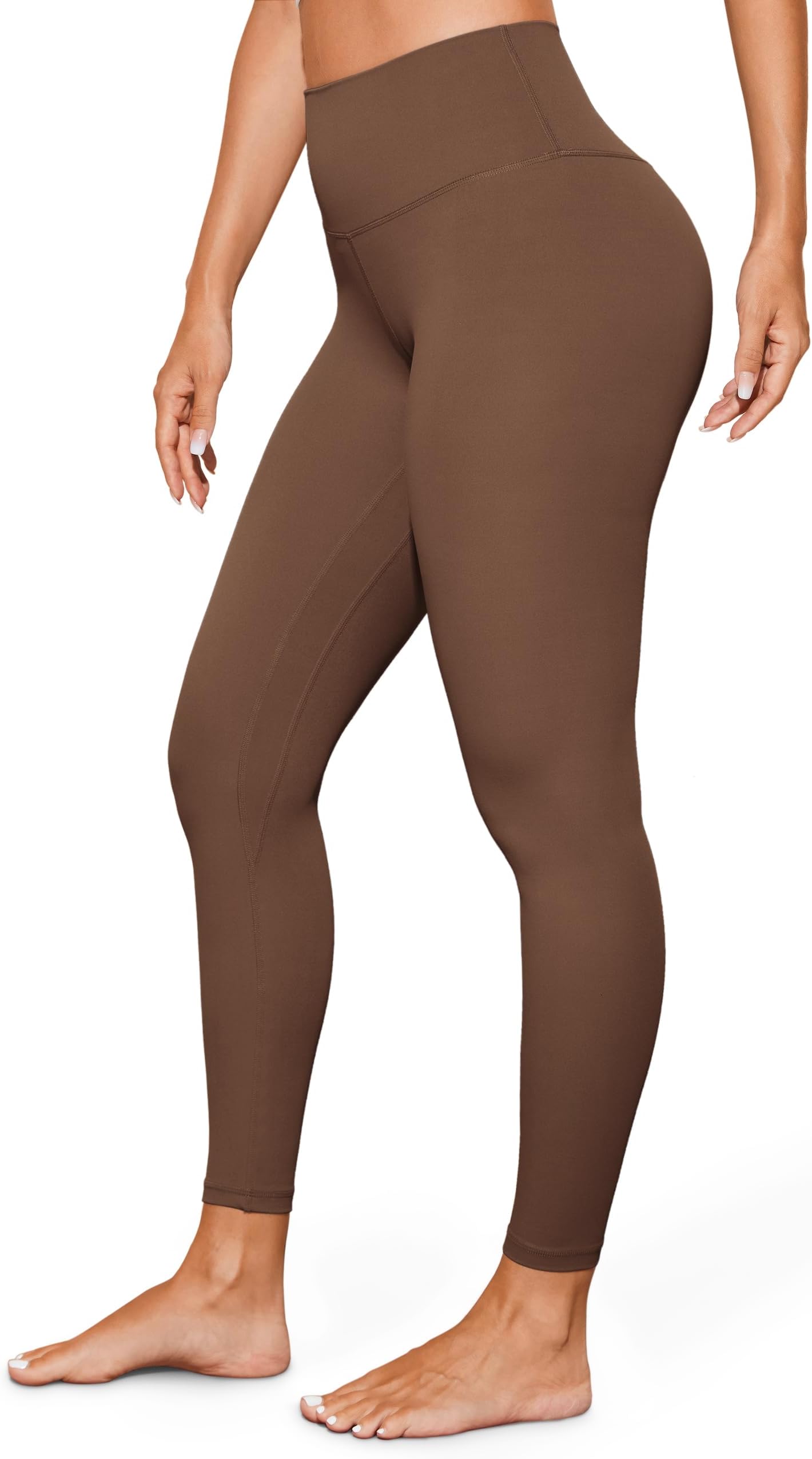 BAYDI Leggings for Women UK Butter Soft Gym Leggings High Waisted Compression Women's Leggings Tummy Control Yoga Pants - 25 Inches