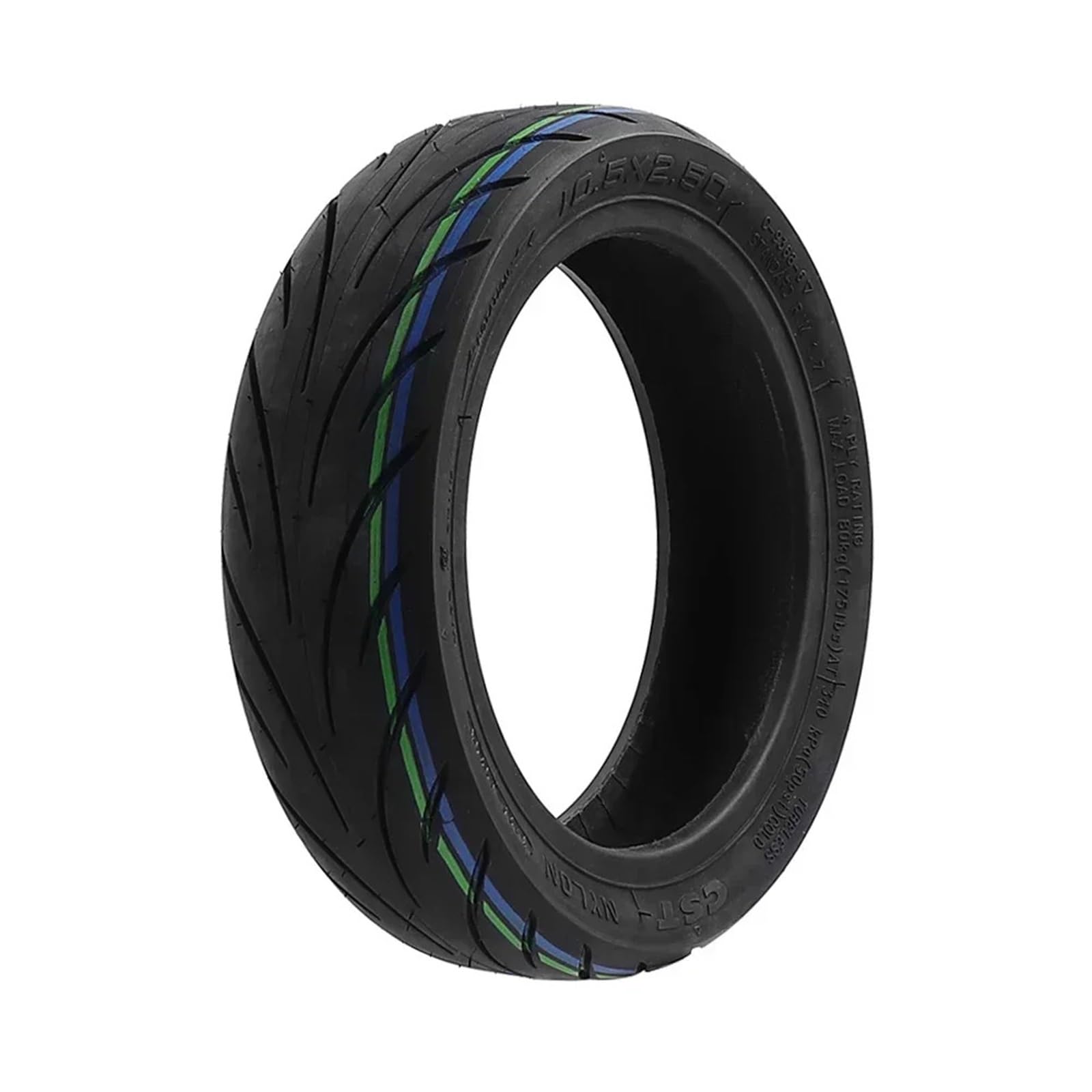 Pneumatico Monopattino Elettrico Antiforatura Pneumatico esterno tubeless da 10,5x2,50 for monopattino elettrico P65 P100, accessori for la riparazione di monopattini elettrici durevoli(1pc)