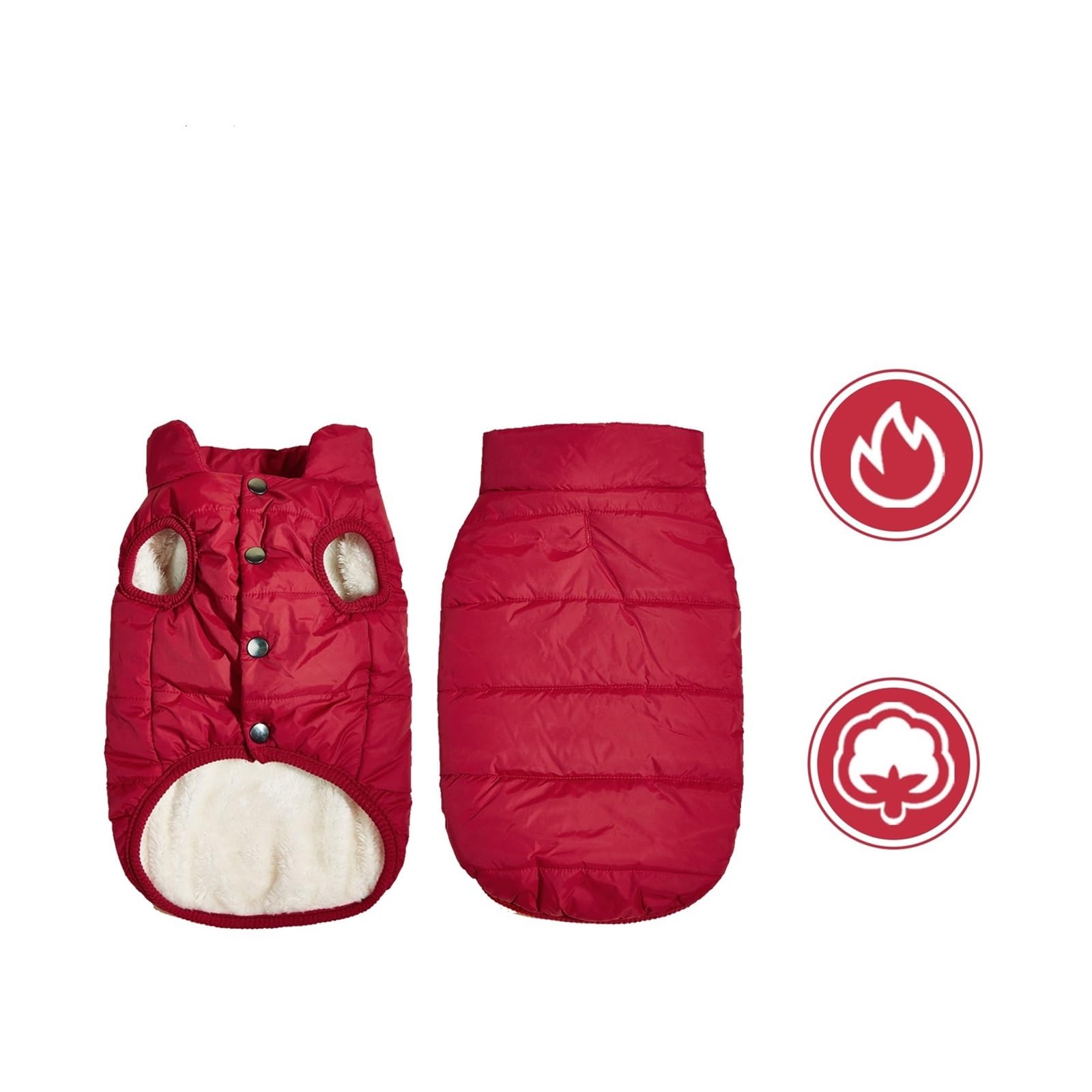 Cappotto invernale per cani di taglia piccola e grande, caldo, abbigliamento natalizio per chihuahua e cani di grossa taglia, impermeabile, riflettente, con fodera in pile (blu scuro, XXXL)