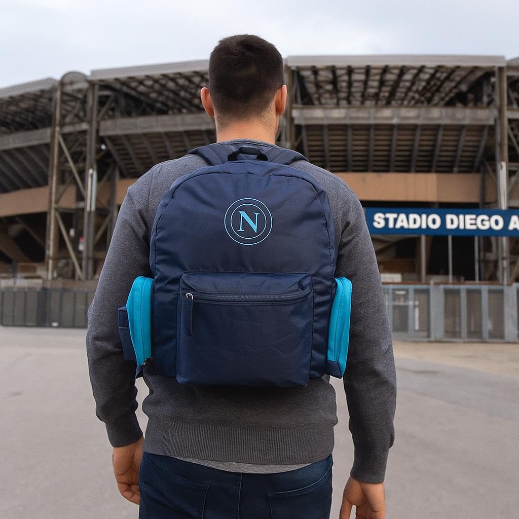Zaino Travel richiudibile 100% PL Linea Enzo Castellano Prodotto Ufficiale SSC NAPOLI 123620