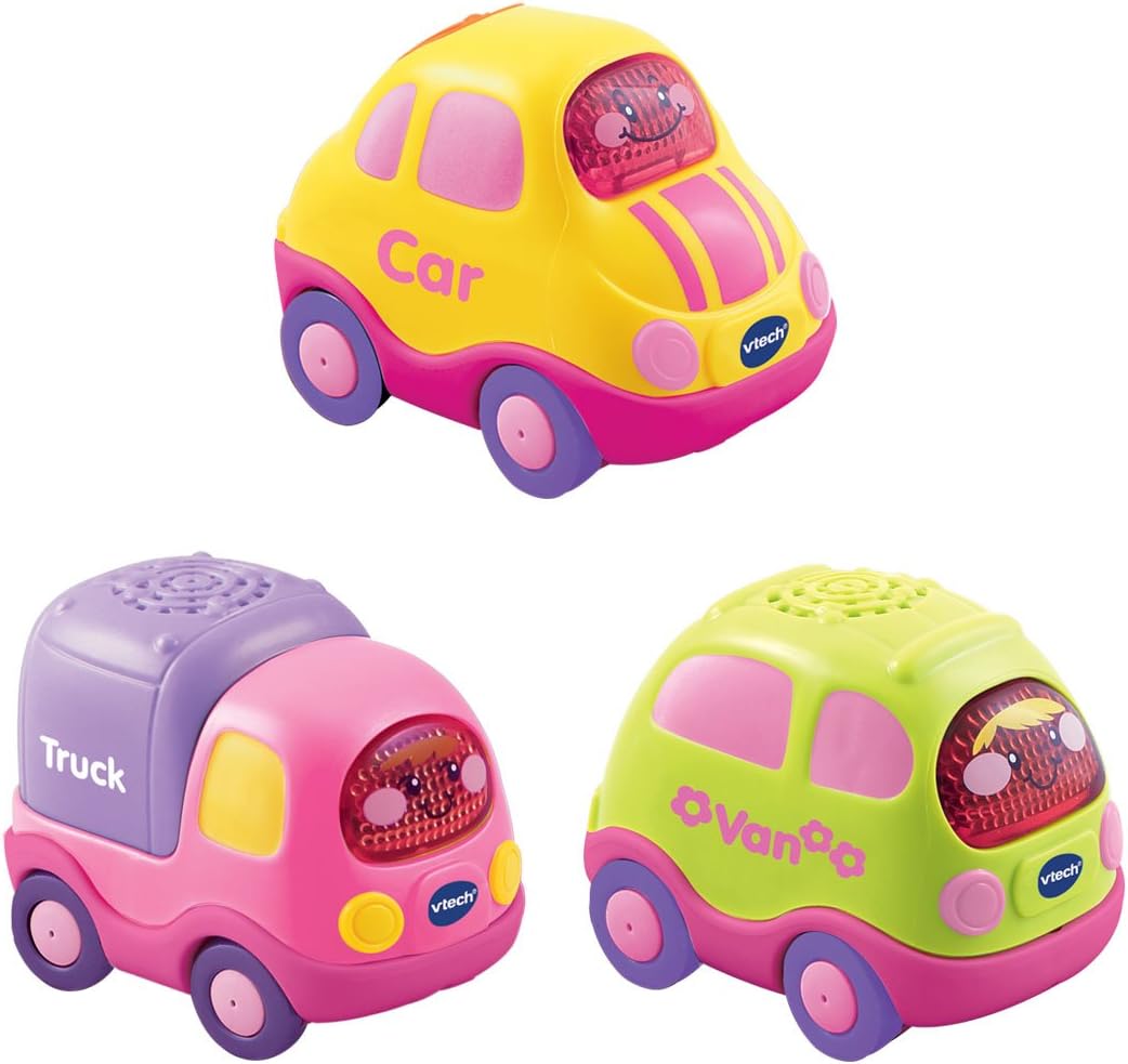 Vtech Toot Toot Drivers Everyday Vehicles (3 Pieces, Pink)