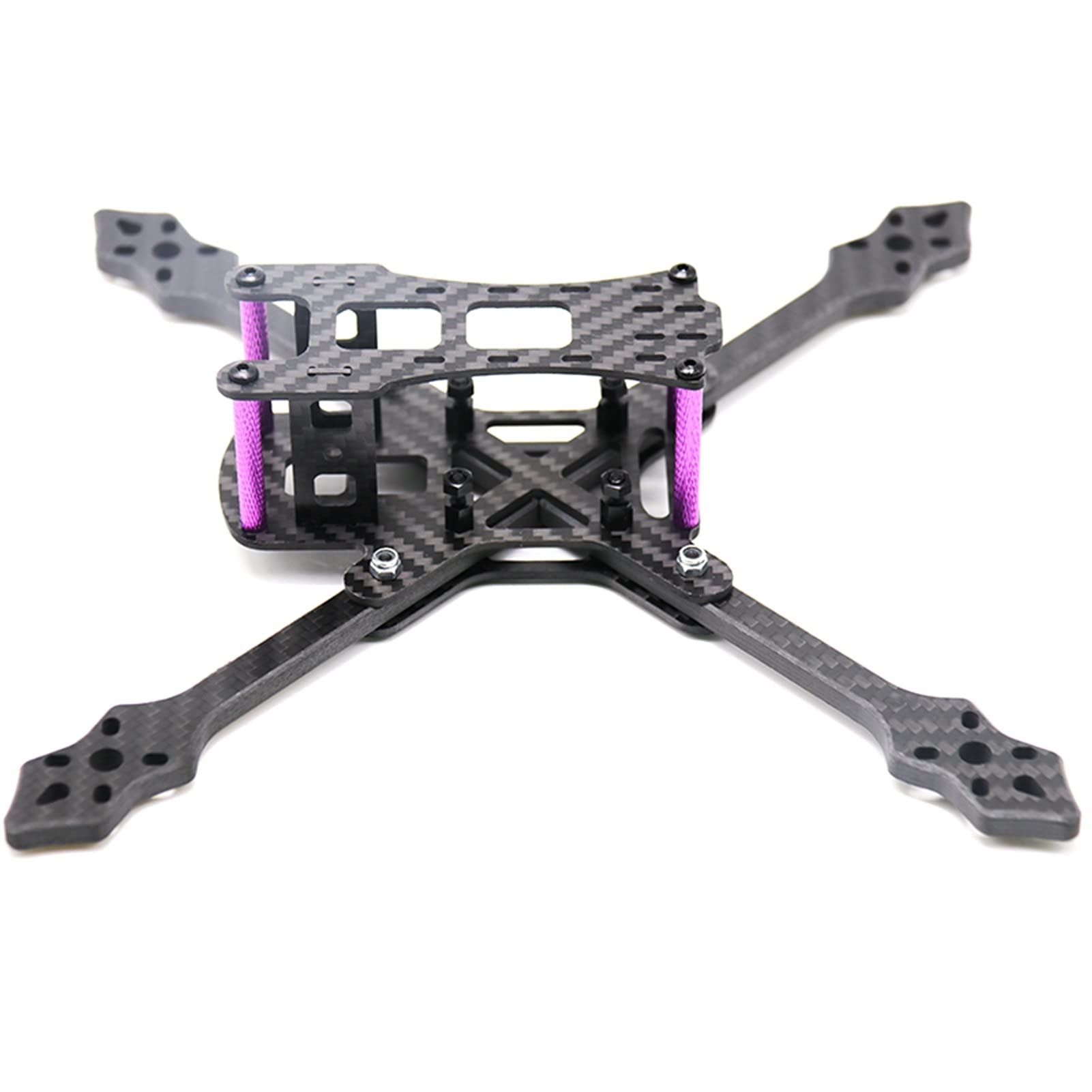 Zestaw ramek wyścigowych AC 220 mm z włókna węglowego i 6 97