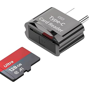 micro sd / tf card reader usb c to micro sd tf sdxc sdhc memory card reader type c otg external card reader otg adapter for galaxy huawei tablet pc laptop macbook