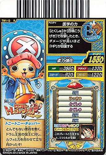 Amazon.co.jp: ワンピートレジャーワールド R トニートニー