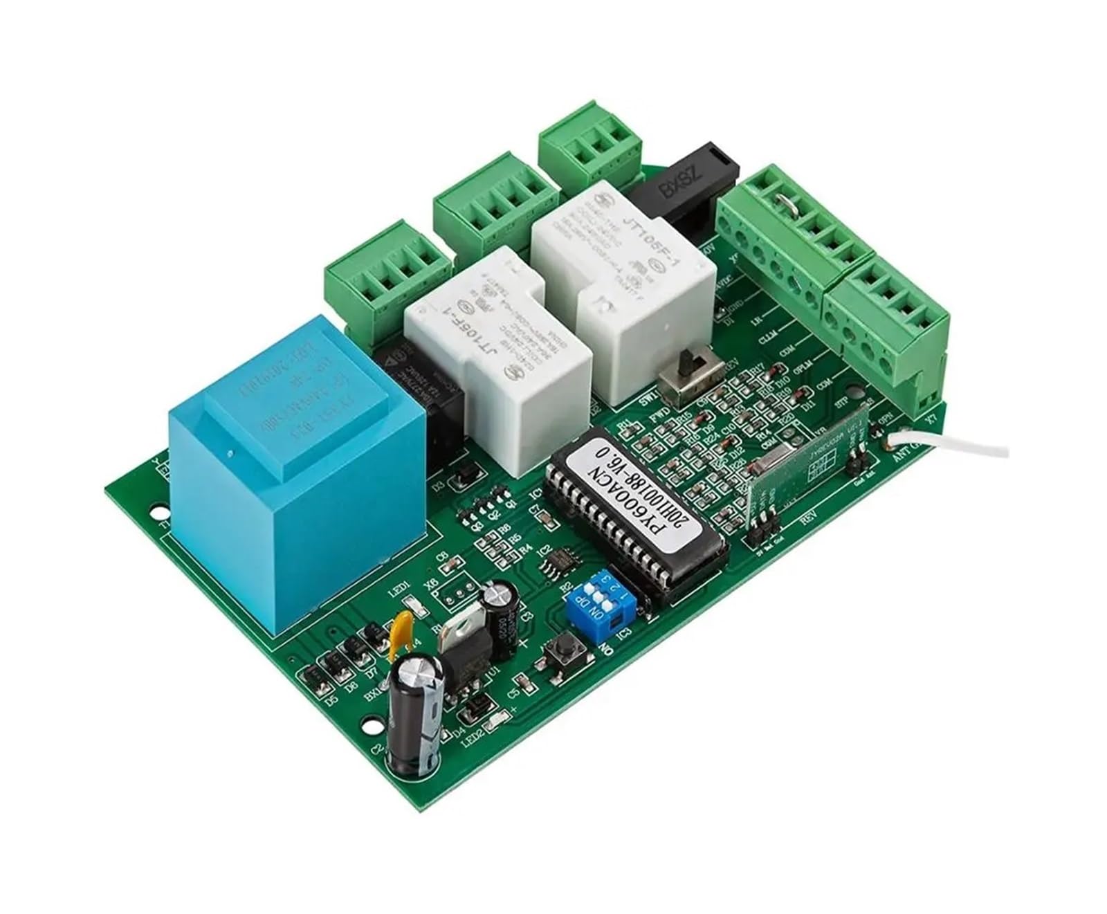 Garagentoröffner, Schiebetoröffner Nc Federendschalter Motorplatte Platine Steuerkarte Sl600 Py600 Py800 Sl1500 Passend für vielseitige Tore (Size : 2 REMOTE CONTROL KIT)