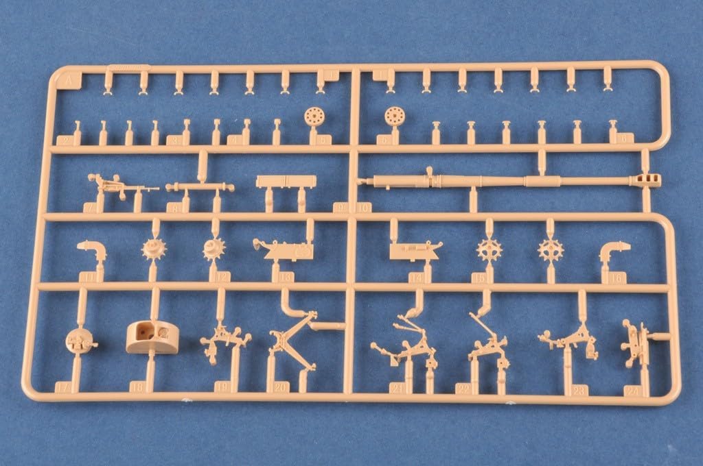 Hobbyboss HBB82927 1/72 2S19 M1 Howitzer Plastic Model kit, Mittel