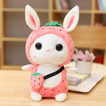 Amazon 兎 ウサギ ぬいぐるみ 抱き枕 35cm ふわふわで癒される もちもち かわいい 動物 おもちゃ 子供 彼女へ 誕生日 プレゼント 贈り物 ふかふか 柔らかい 出産祝い 入園祝い 入学祝い バレンタイン ピンク ぬいぐるみ おもちゃ