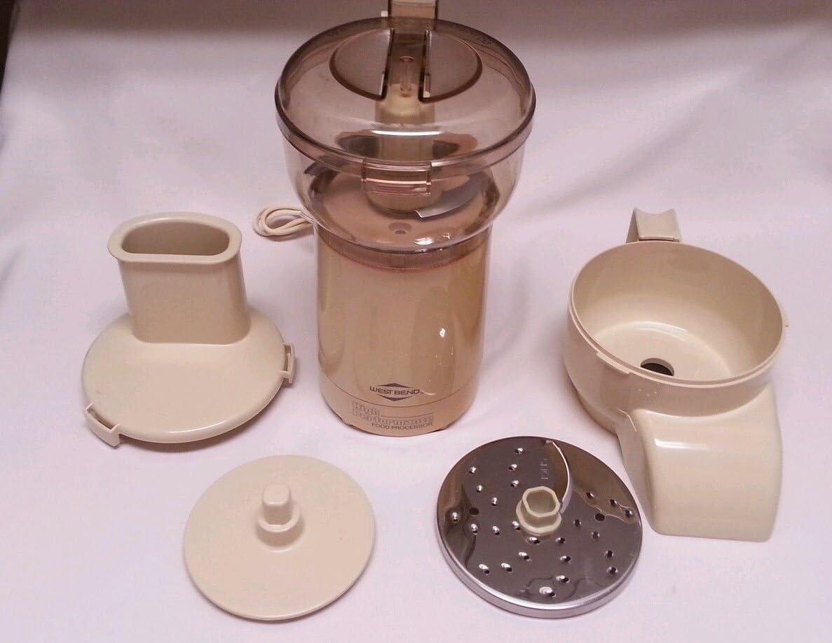 Vintage 1980s West Bend High Performance Food Processor