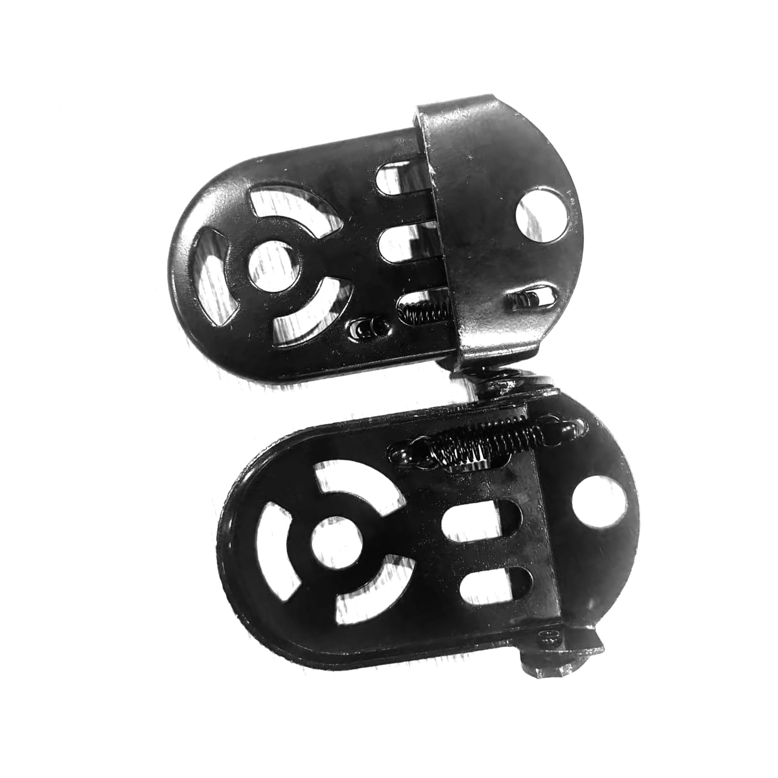 BWANGIAO 2pieces Durability Bicycles Pedals with Nonslip Grip and Quickly Release Bike Footrest Leg Pad Cycling Accessory