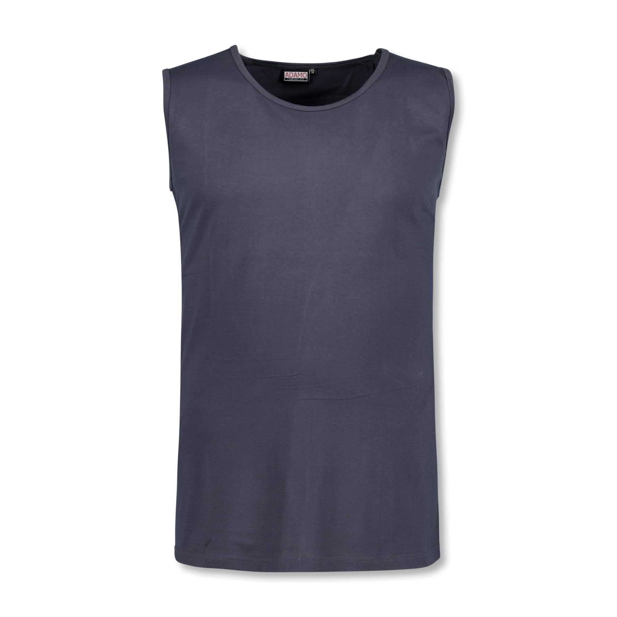 ADAMO Men's Muscle Shirt Comfort FIT in oversizes up to 10XL Grey