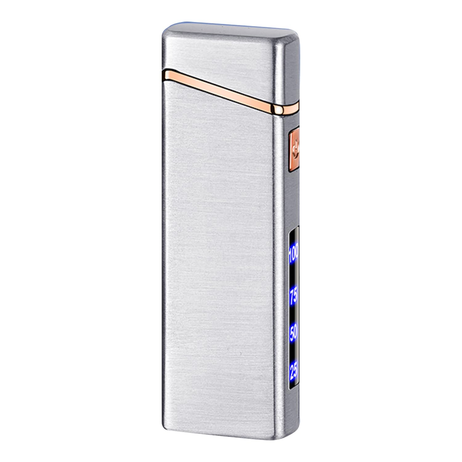USBライター Type C プラズマ ガスなし オイルなし 充電式USB 小型 防風 電池残量表示 おしゃれ 記念日 プレゼント - 1