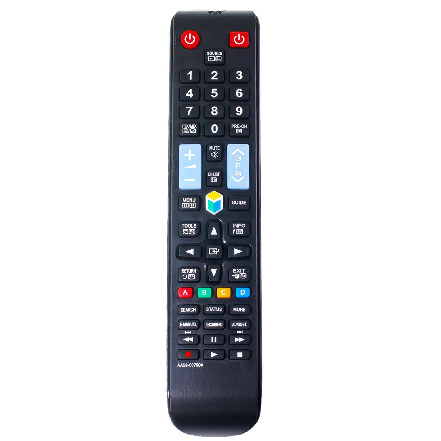 New AA59-00790A Remote Control fit for Samsung Smart TV UE75F6300 UE32F6200 UE40F6200 UE46F6200 UE50F6200 UE32F5300 UE40F5300 UE42F5300 UE46F5300 UE39F5300 UE22F5400 UE22F5410 UE40F6320 UE46F6320