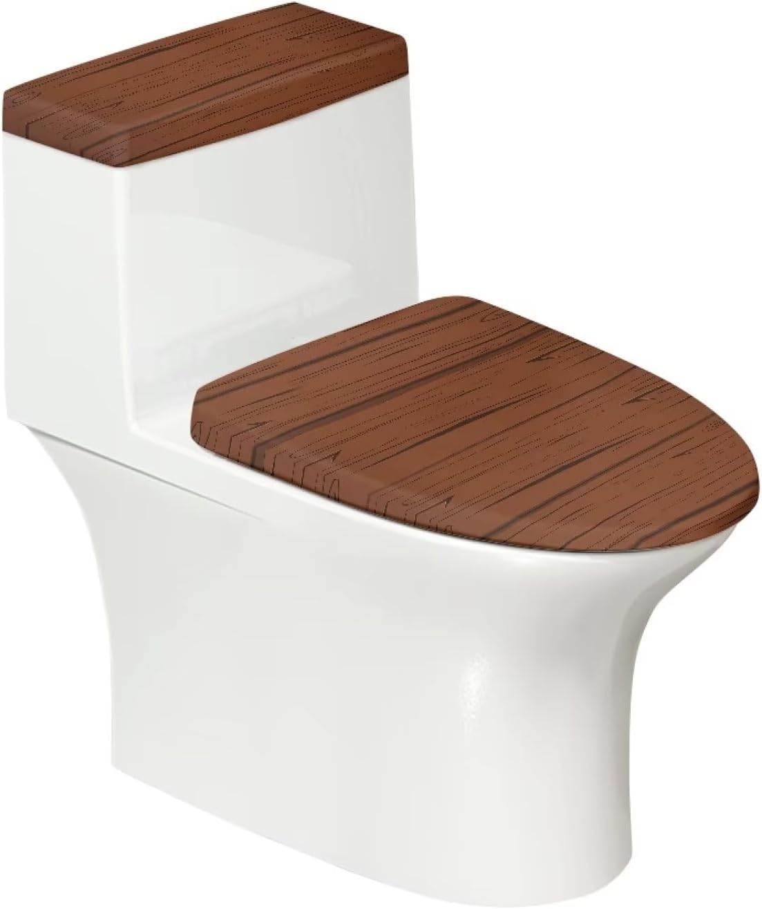 JSLXYYBQ Toilet Tank Lid Cover and Toilet Seat Lid Cover