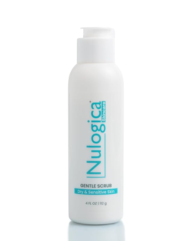 Esfoliante facial Gentle Scrub Nulogica com extratos botânicos e aloe vera