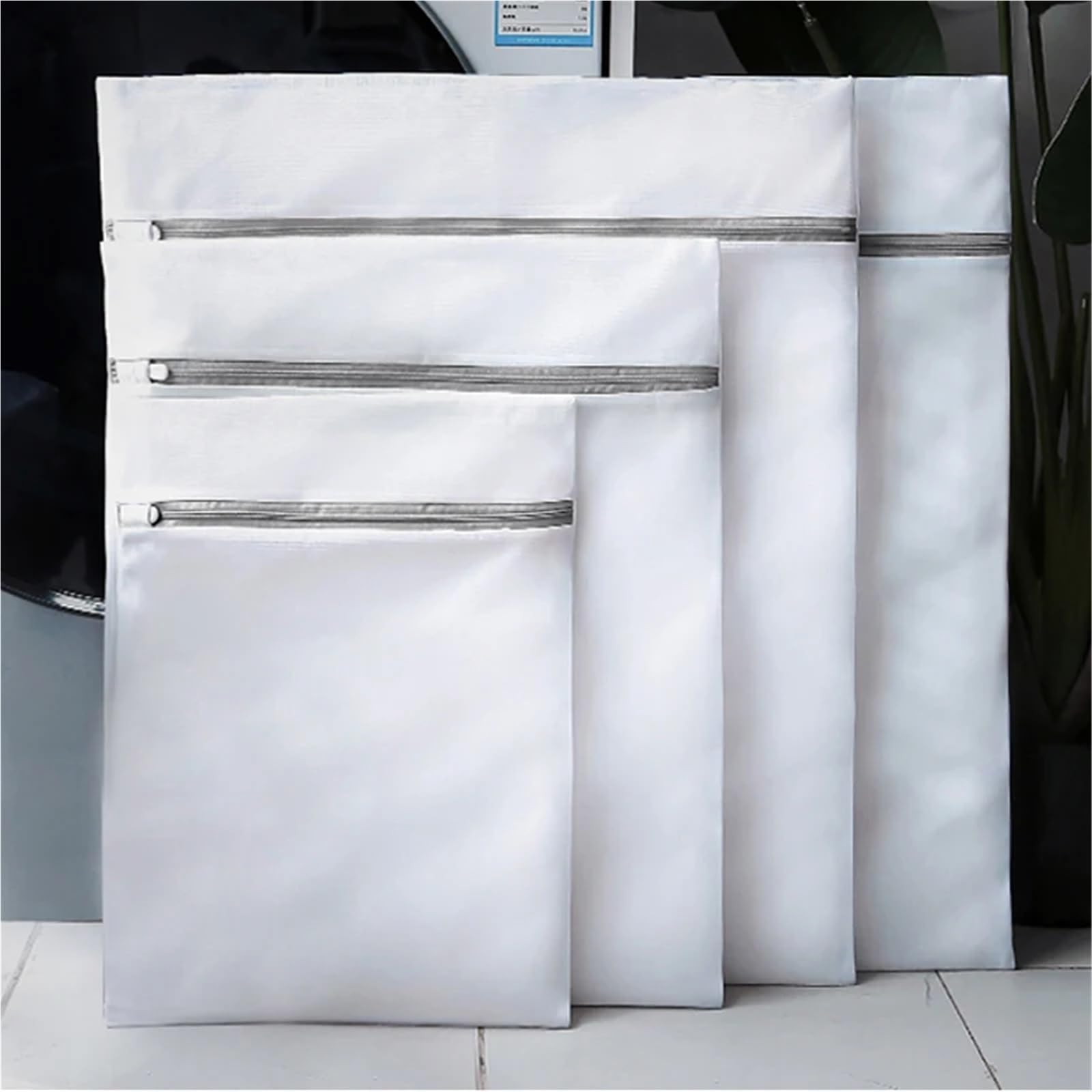 Lot de 4 sacs à linge en filet, paniers grossier, for machines laver, sac soutien-gorge