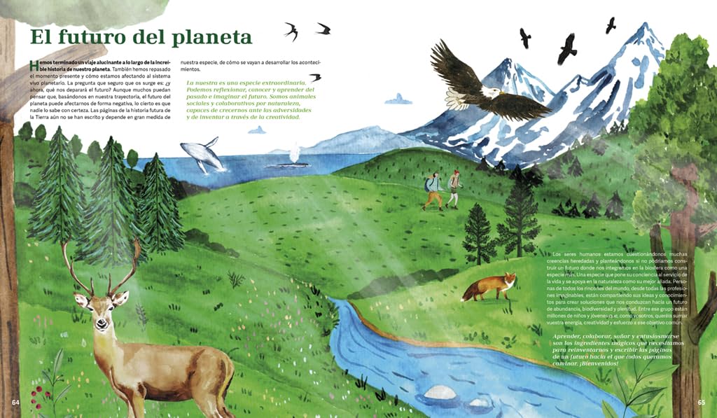 La historia más fascinante del mundo: Historia de la tierra comprimida en un reloj (No ficción infantil)