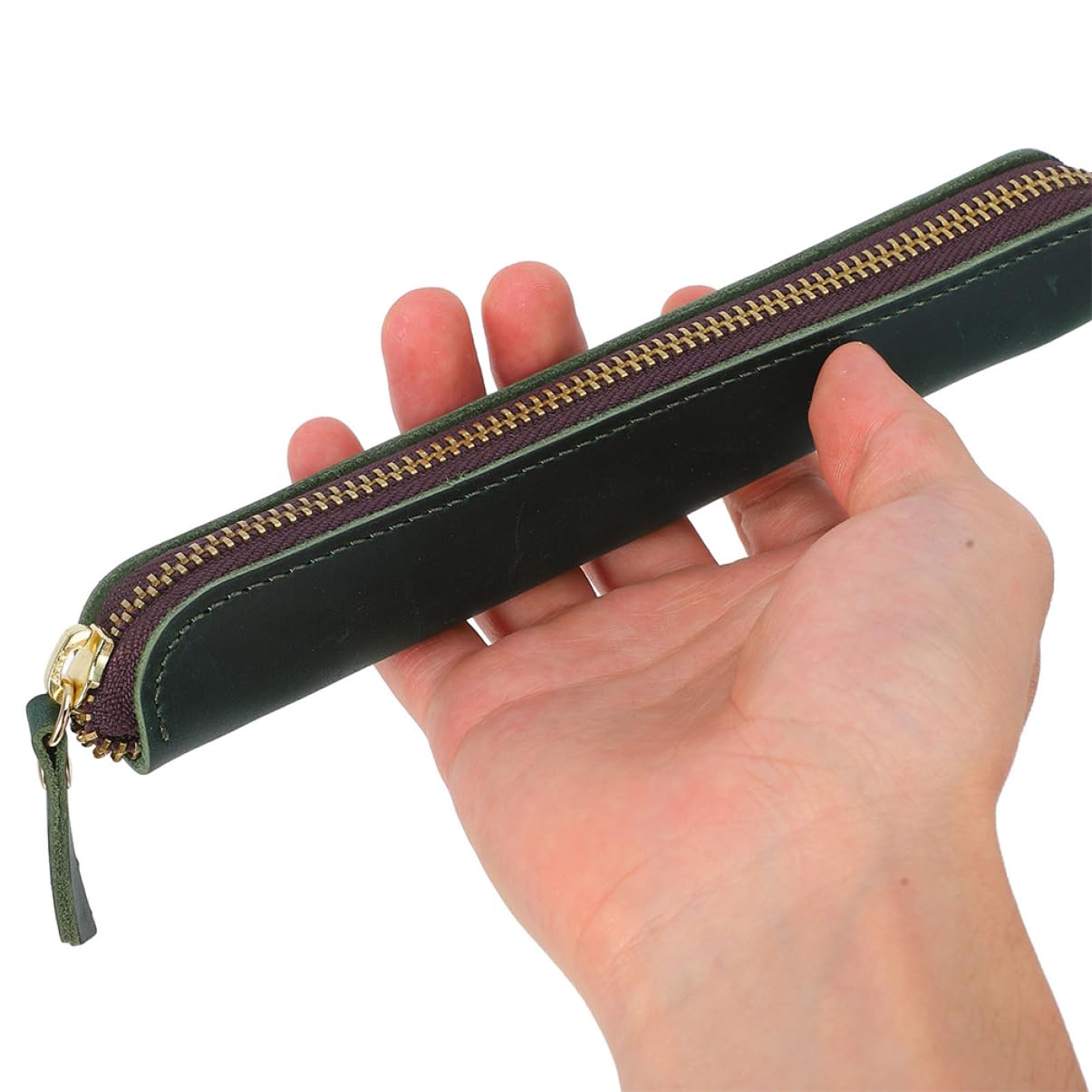 2 Piezas Estuche para Lápices de PU Vintage Unidades Bolsa de Lápices Portátil de Bolígrafos Monedas y Accesorios Diseño Elegante y Resistente para Estudiantes y Profesionales