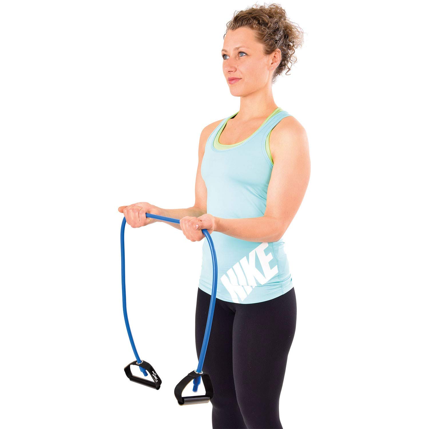 10er Paket Dittmann Body Tube blau Expander Gymnastikband Trainingsband Fitness