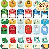Joy Bang Gift Tags Sticker Christmas Labels Self Adhesive Christmas Gift Label Stickers Christmas...