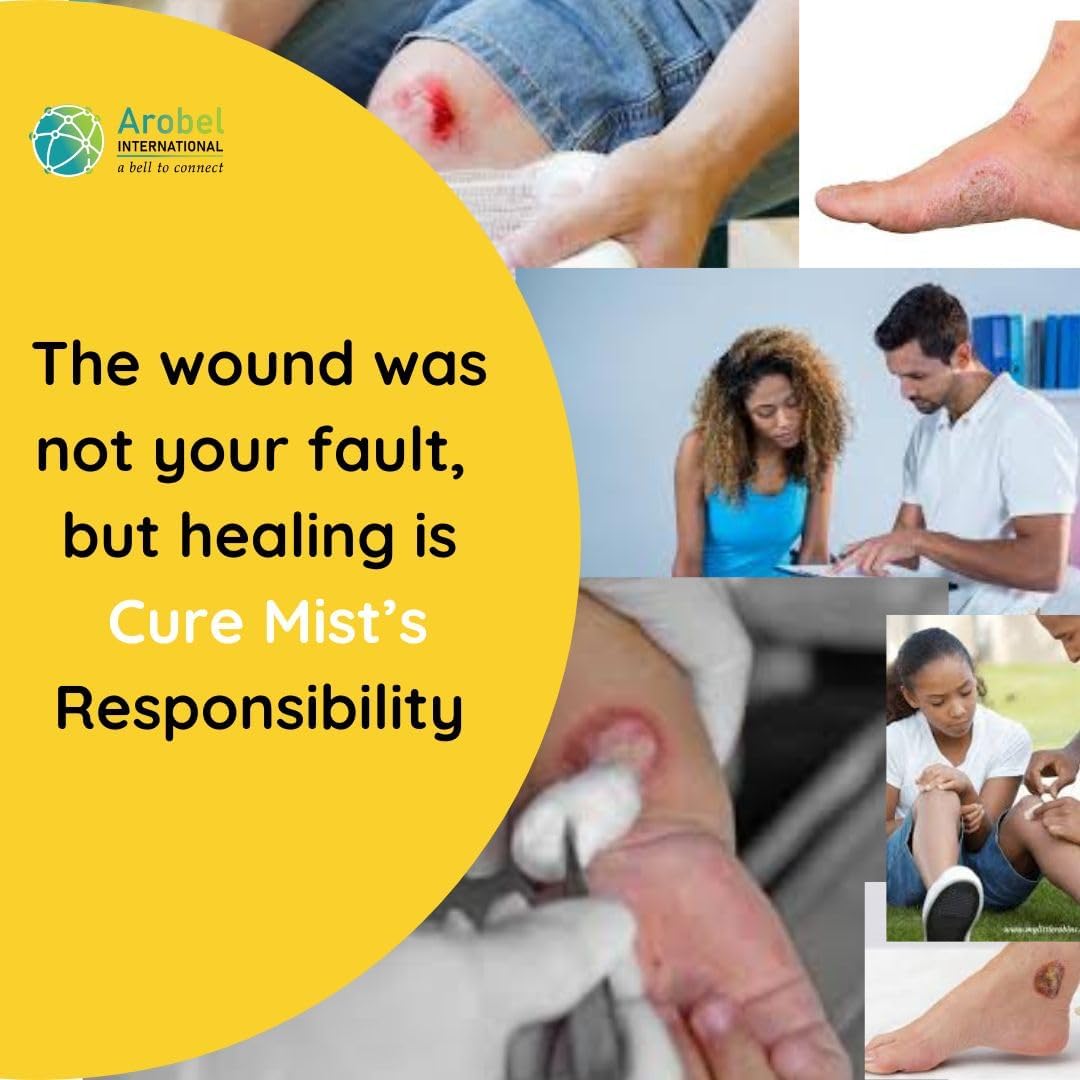 AYURVEDIC First Aid Wound Spray || Antiseptic, AntiFungal,AntiBacterial,AntiMicrobial || Patented || Instant Relief to Cuts, Burns, Abrasions & Dry surgical Wounds II Reduced Scarring II Great for Sports Injuries || 100% Ayurvedic Ingredients only || Fast-Acting on Ringworm, Eczema, Redness, Jock Itch, Itchy Skin & Irritation | Safe for Daily Use — Amazon image 6