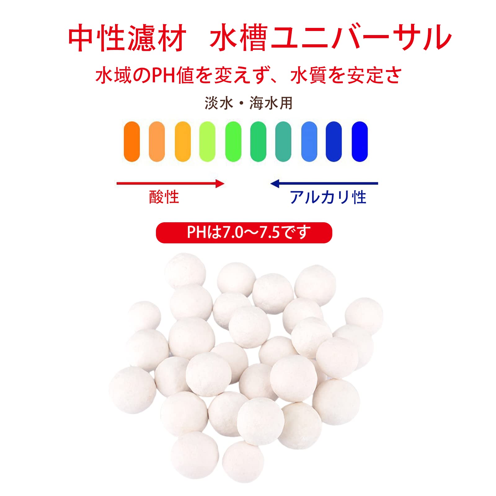 Amazon | ろ過材 ろ材 水槽 観賞魚 濾過材料 水族館 硝化細菌