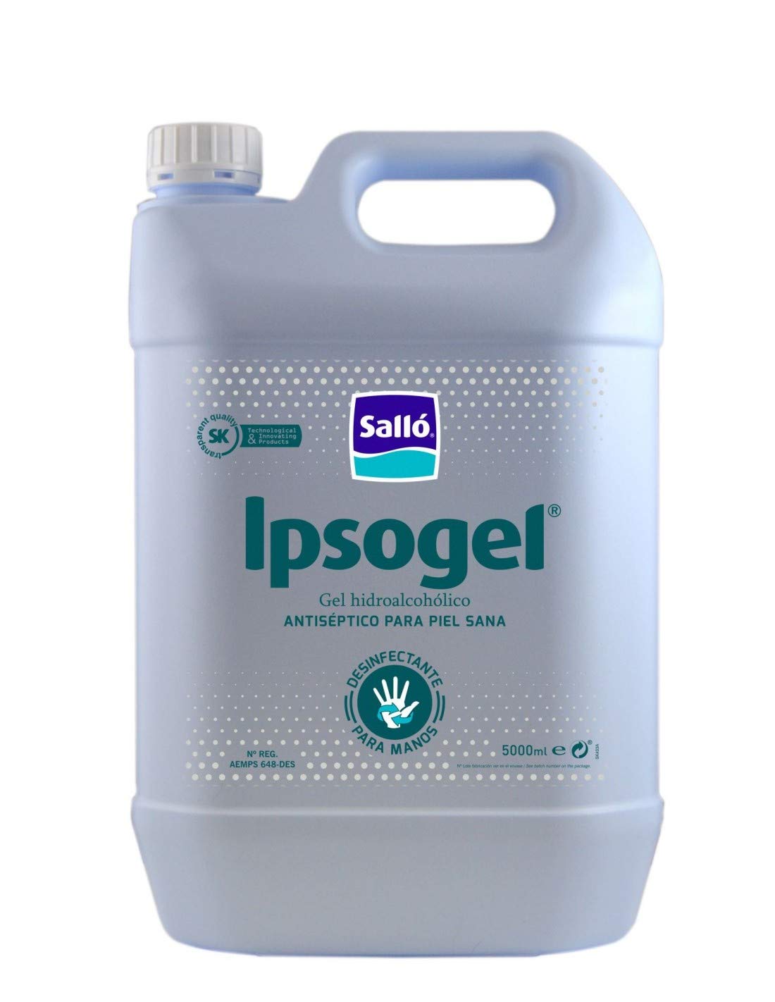 Gel Higienizante Hidroalcohólico 5L Ipsogel