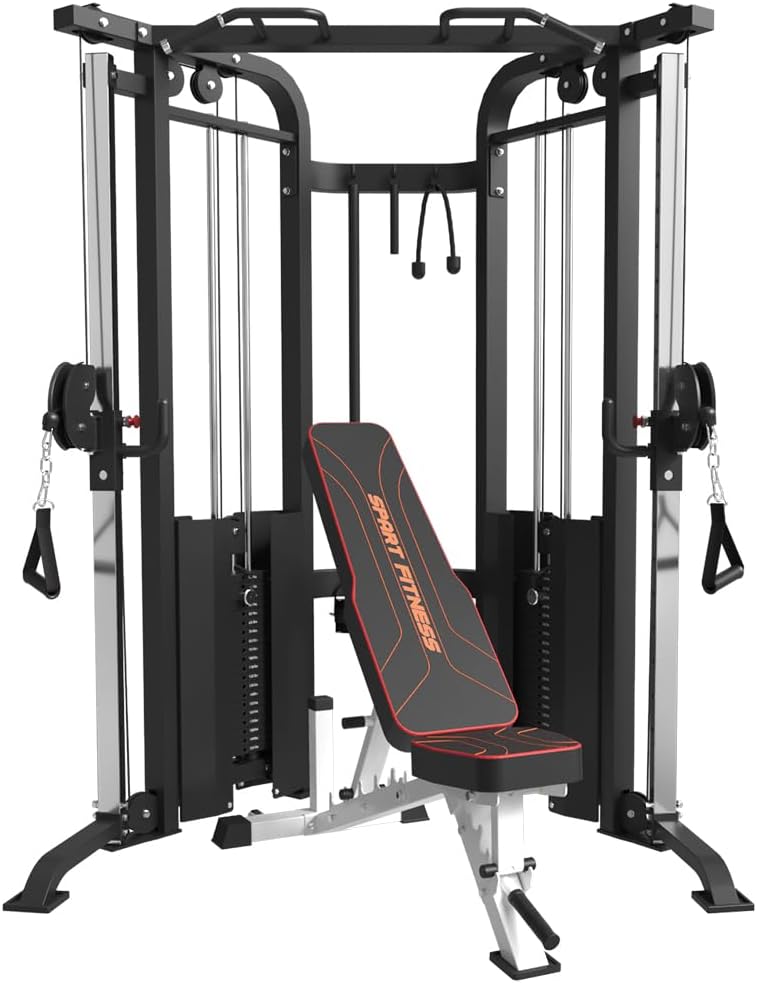 SPART Functional Trainer Cable Machine with Weight Barbados Ubuy