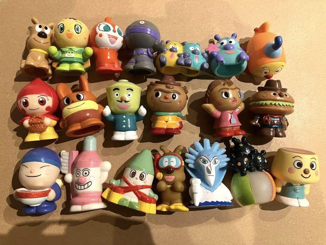 Amazon.co.jp: アンパンマン 指人形 まとめ売り セット レア あつまれ