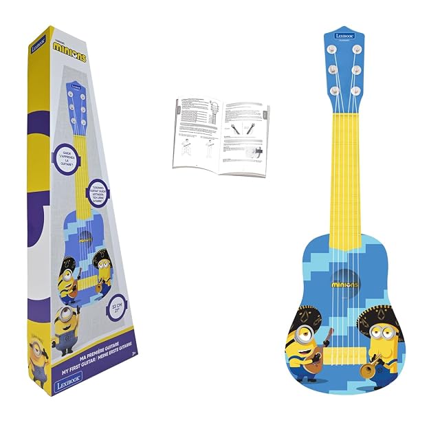 Lexibook, Los Minions Mi Primera Guitarra, K200DES
