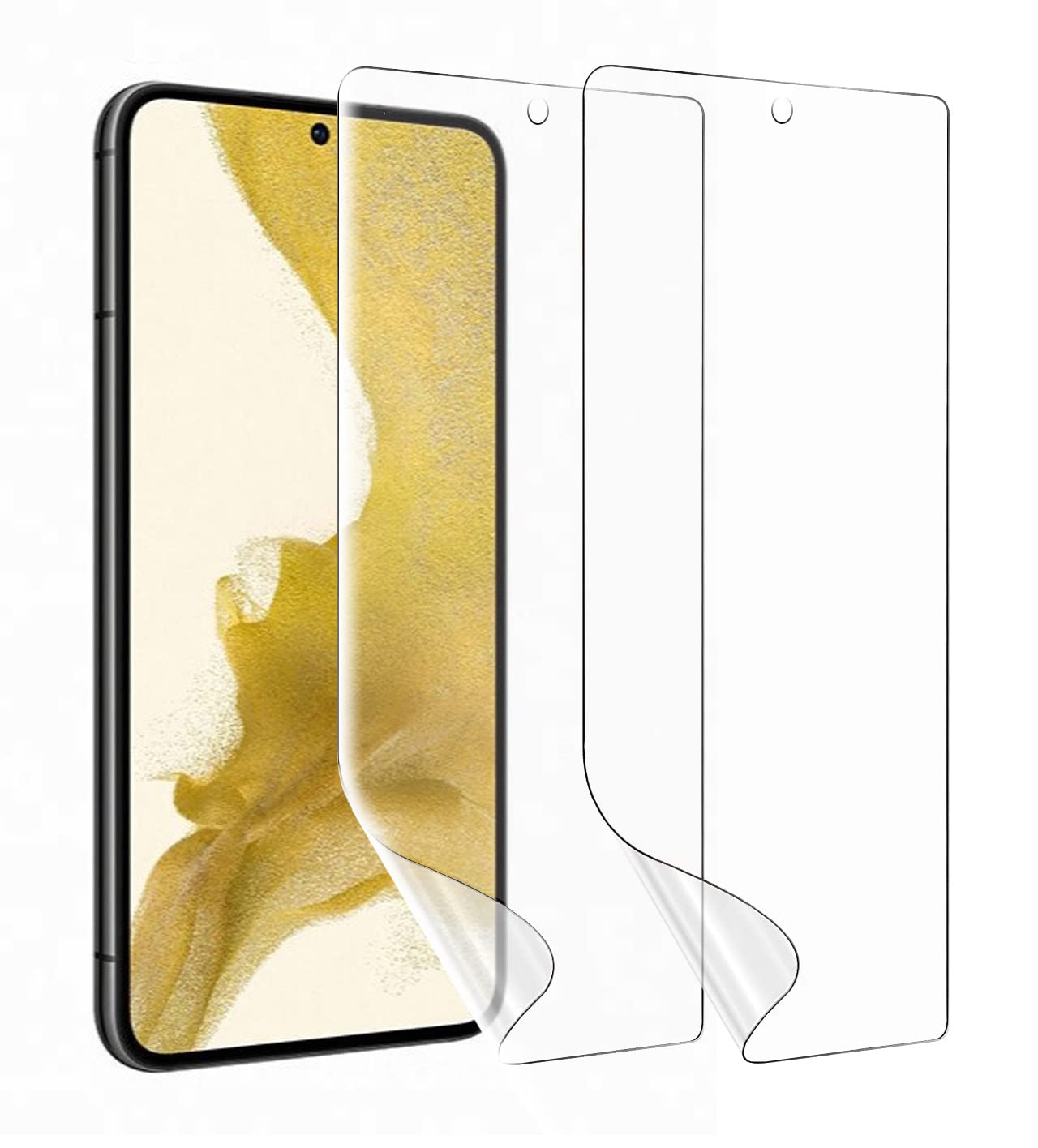 おまけ 新品未使用　ギャラクシー　S22 ファントムホワイト　本体　フィルム Galaxy S22 SCG13SMA ファントムホワイト au SAMSUNG SIMフリー