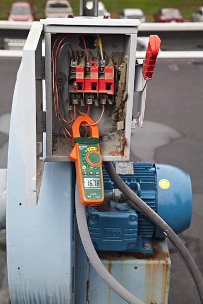Extech EX655 600A True RMS AC/DC Clamp Meter with NCV