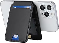 Vista 7 de Cavor Cartera magnética y tarjetero para Apple Magsafe, Negro, Bolsa